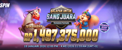 Bonus Selamat Datang Terbesar banner